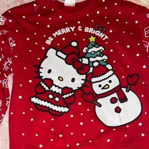 Sanrio Red Hello Kitty Christmas Sweater